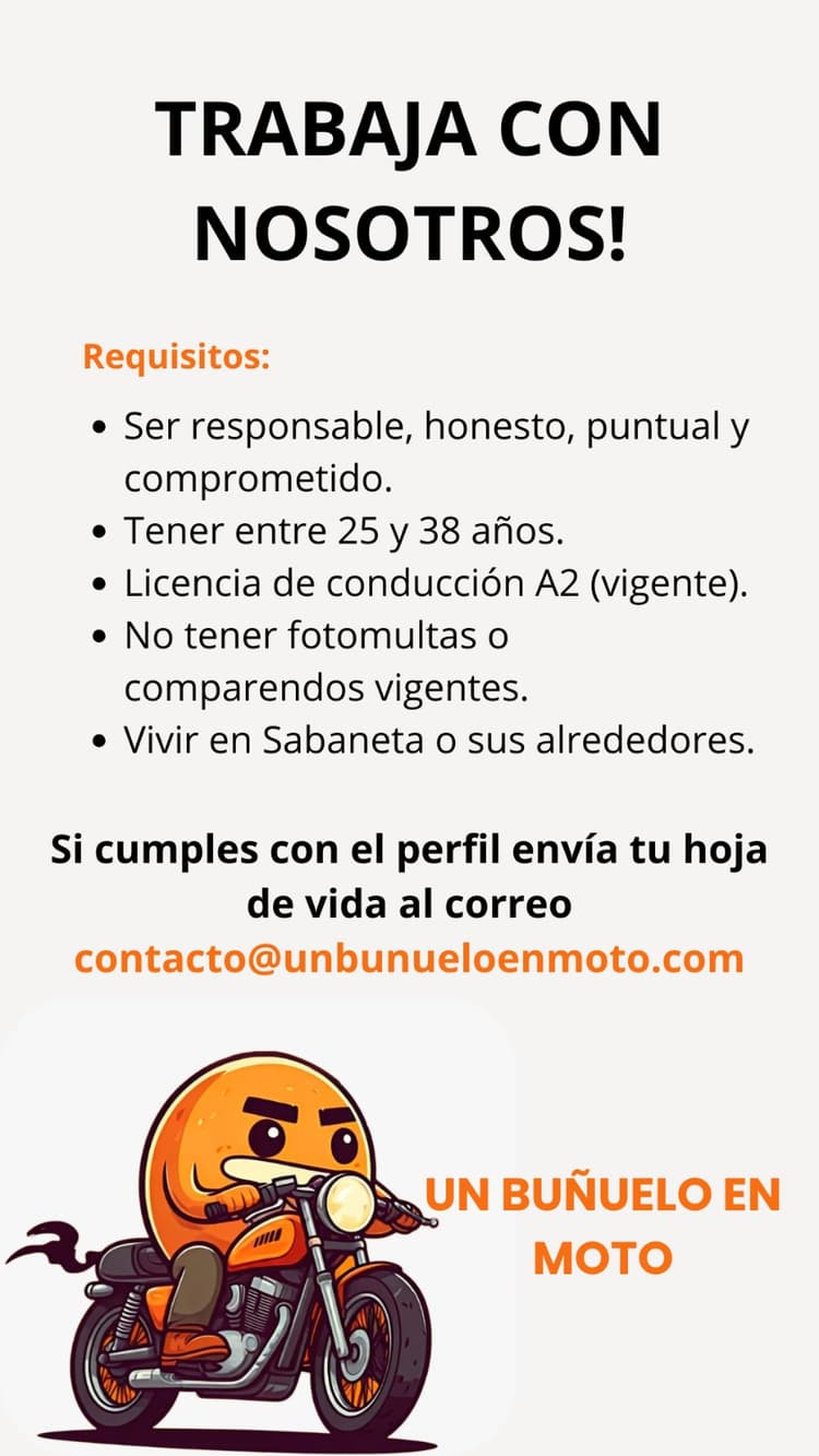 Trabaja con nosotros