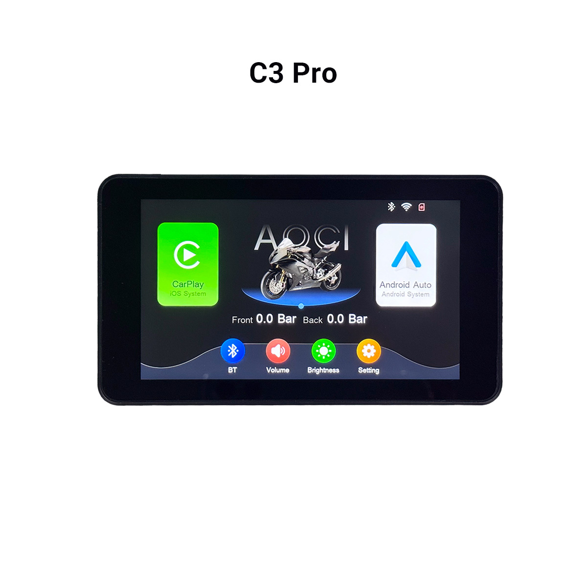 Aoocci C3 Pro: un CarPlay para moto práctico y a buen precio